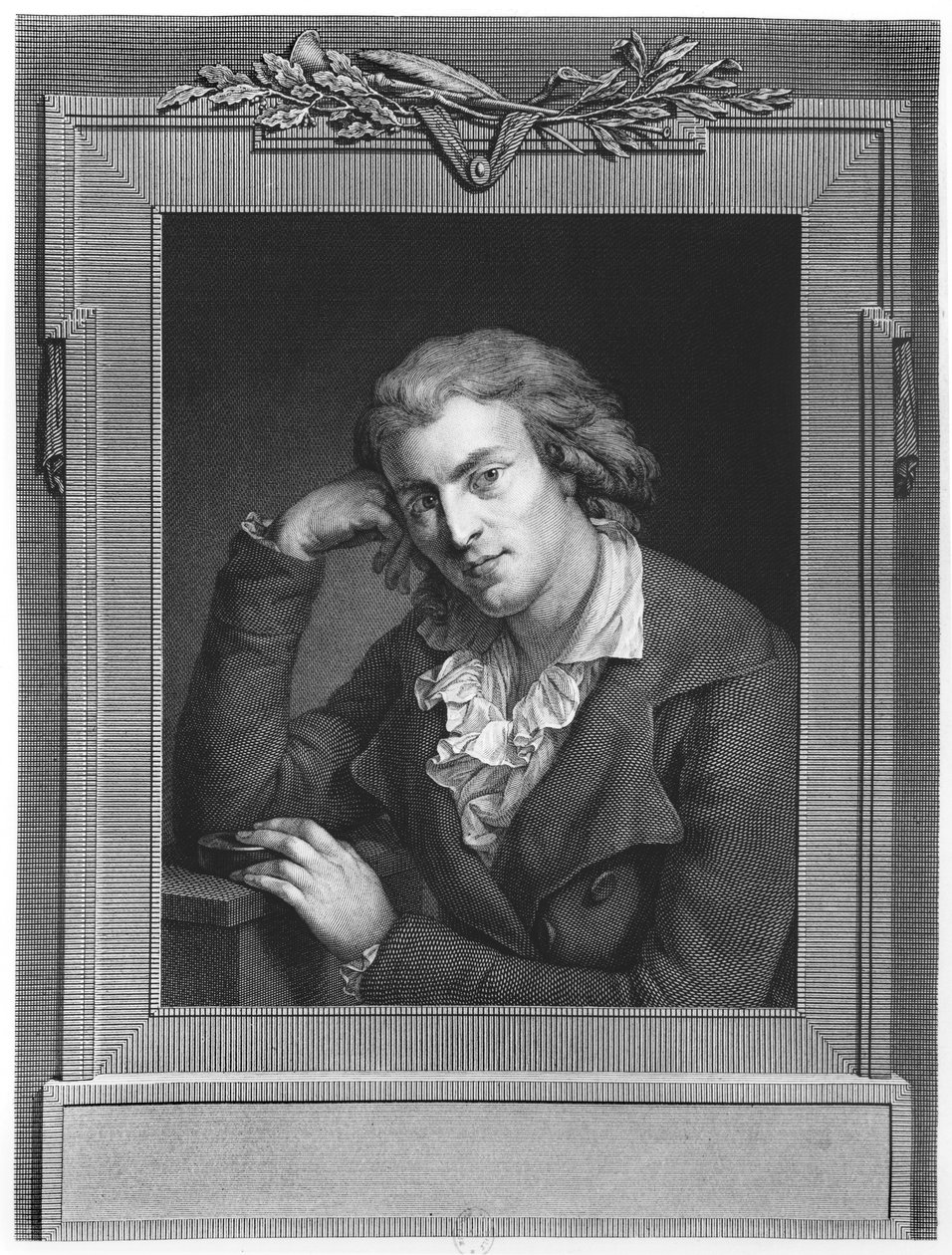 Friedrich Schiller (1759-1805) 1796 de Anton Graff