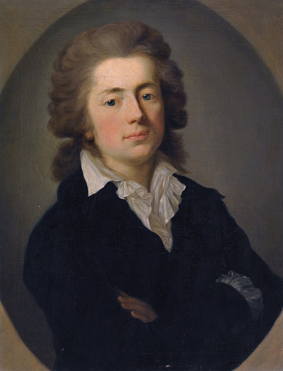 Retrato do conde Jan Potocki de Anton Graff