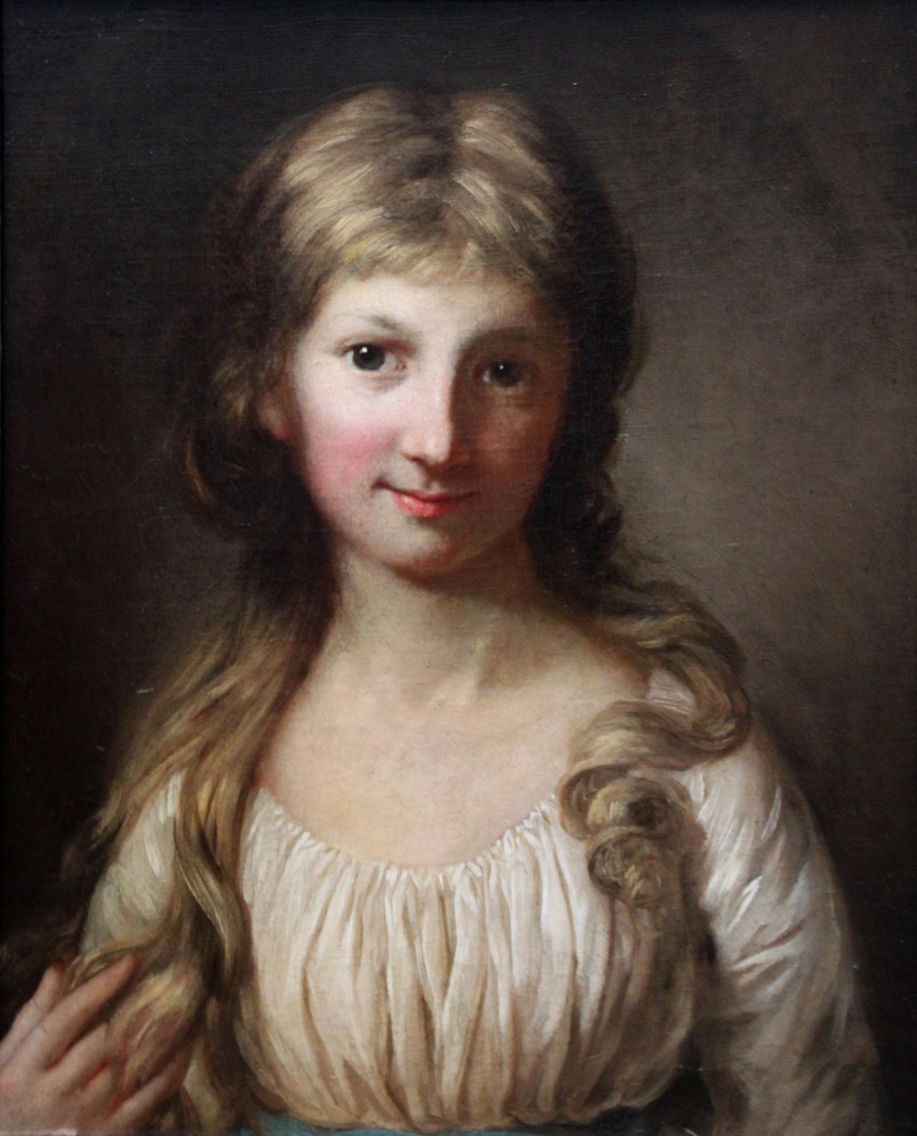 Wilhelmine Henry, conhecido como Minette de Anton Graff