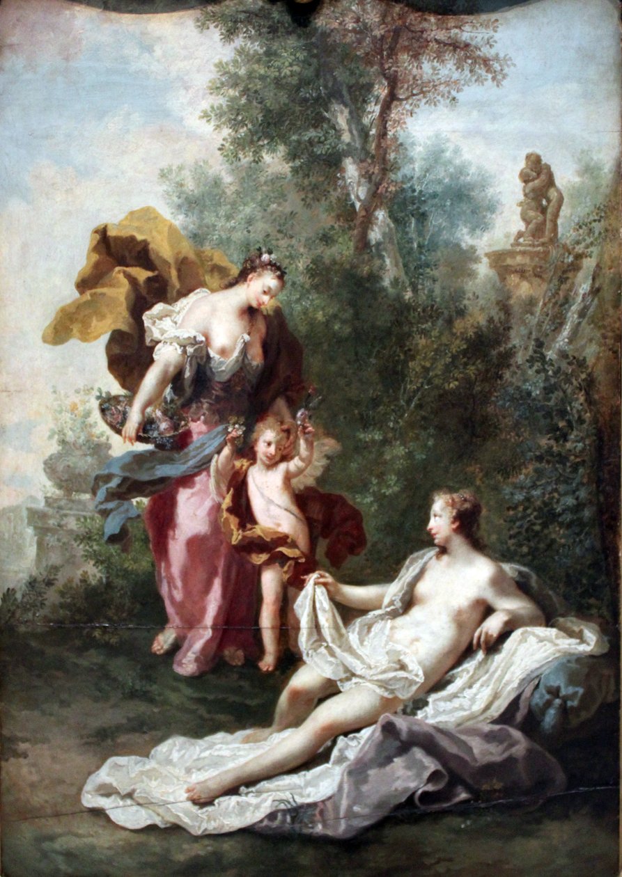 Flora e Vênus (Primavera) de Anton Kern