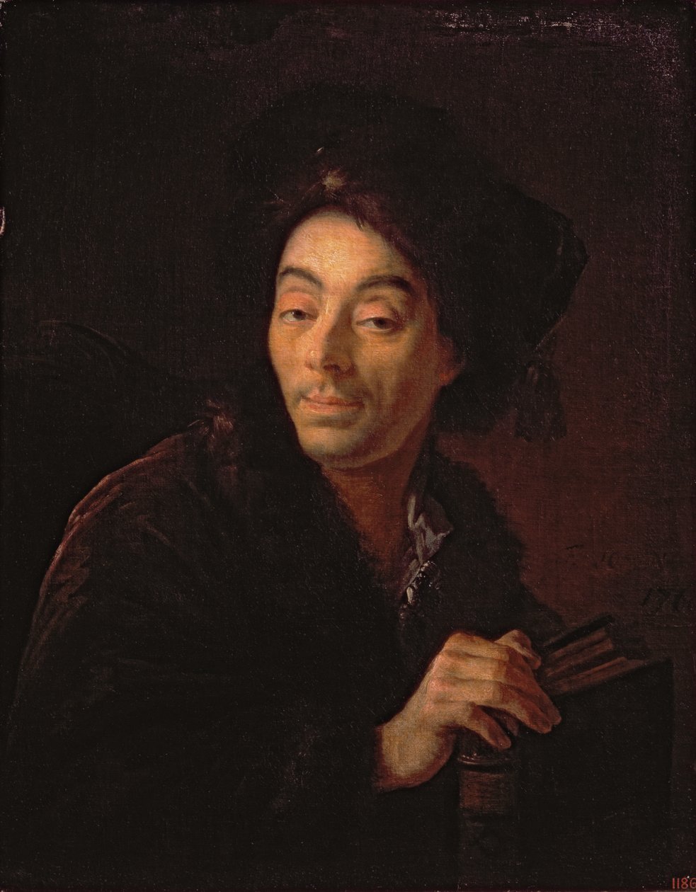 Retrato de Yakob Danilovich Shumsky (c.1726-1812) 1760 de Anton Pavlovich Losenko