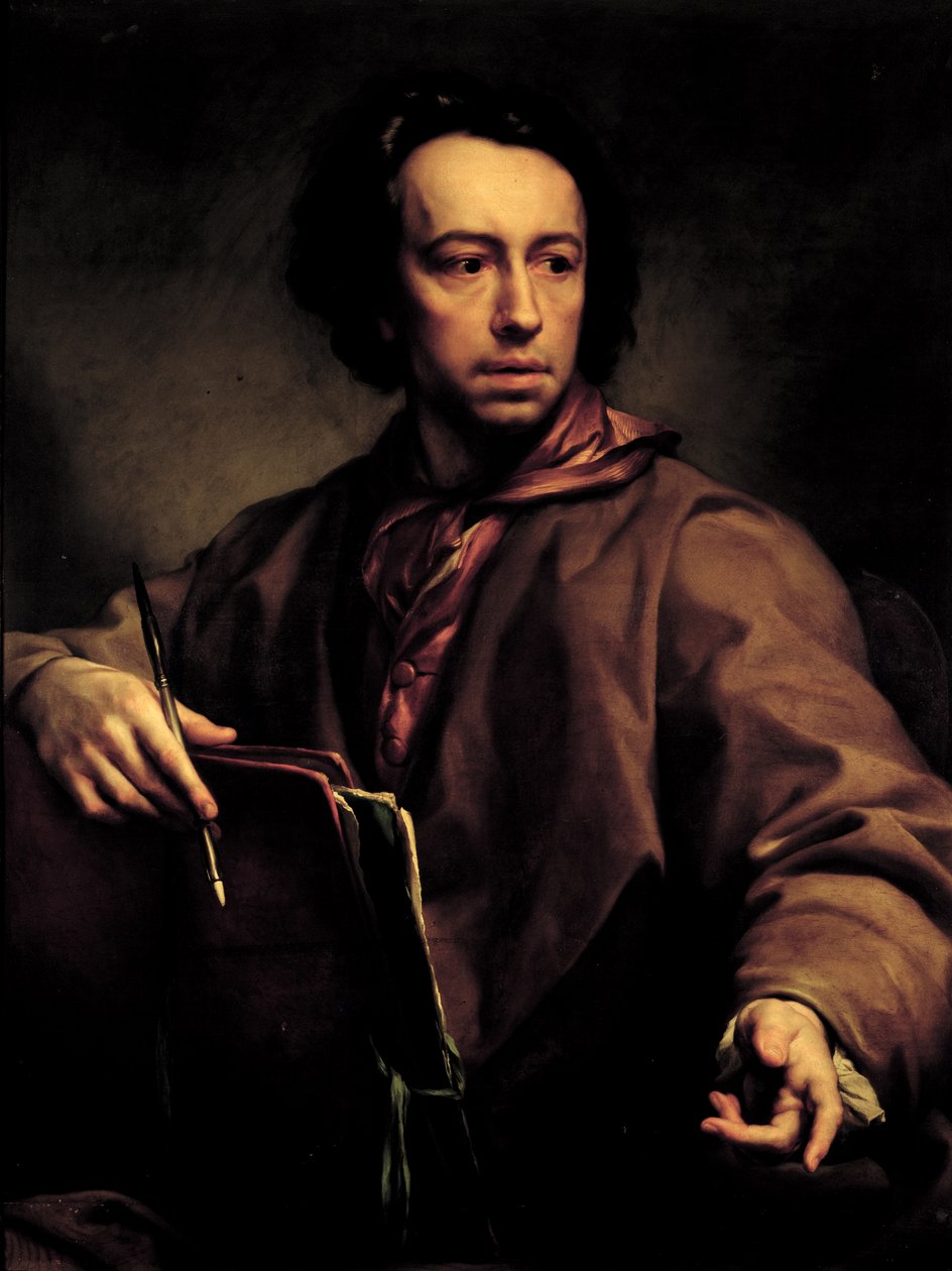 Auto-retrato, 1773 de Anton Raphael Mengs