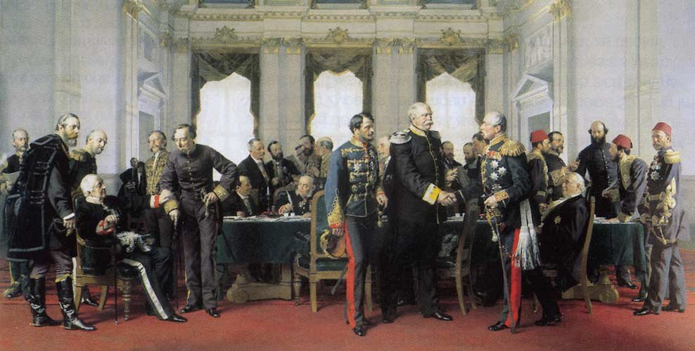 Congresso de Berlim, 13 de julho de 1878 de Anton Alexander von Werner