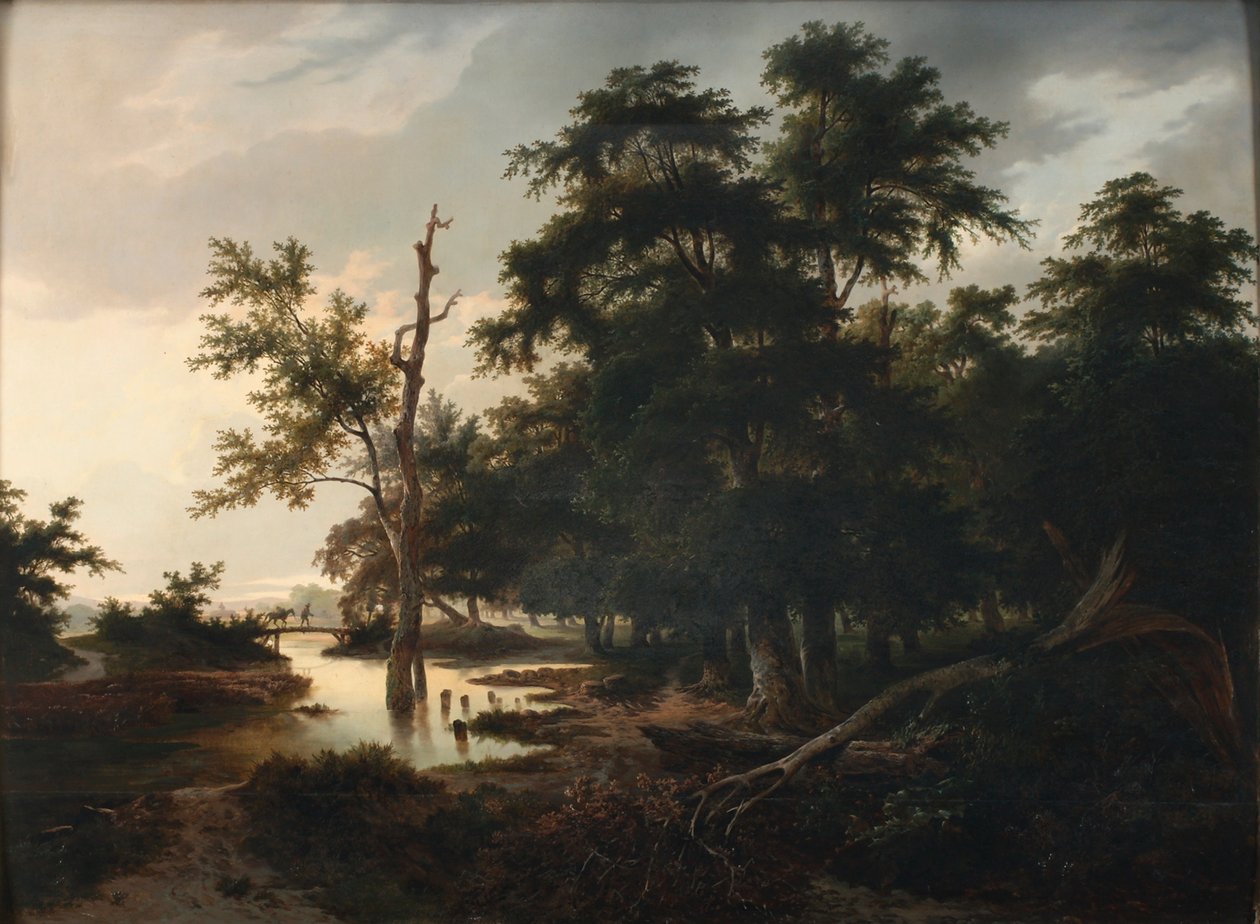 Paisagem florestal de Anton Altmann d. J.