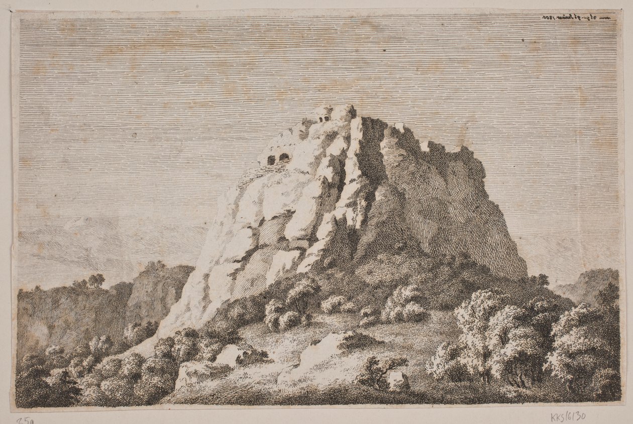Parte da montanha de Anton Carl Dusch