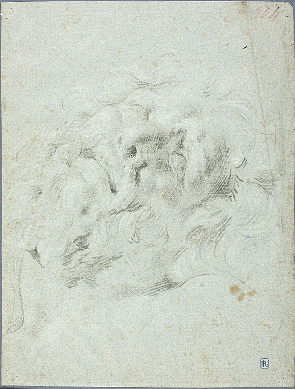 Cabeça do Grupo Laocoon de Anton Domenico Gabbiani