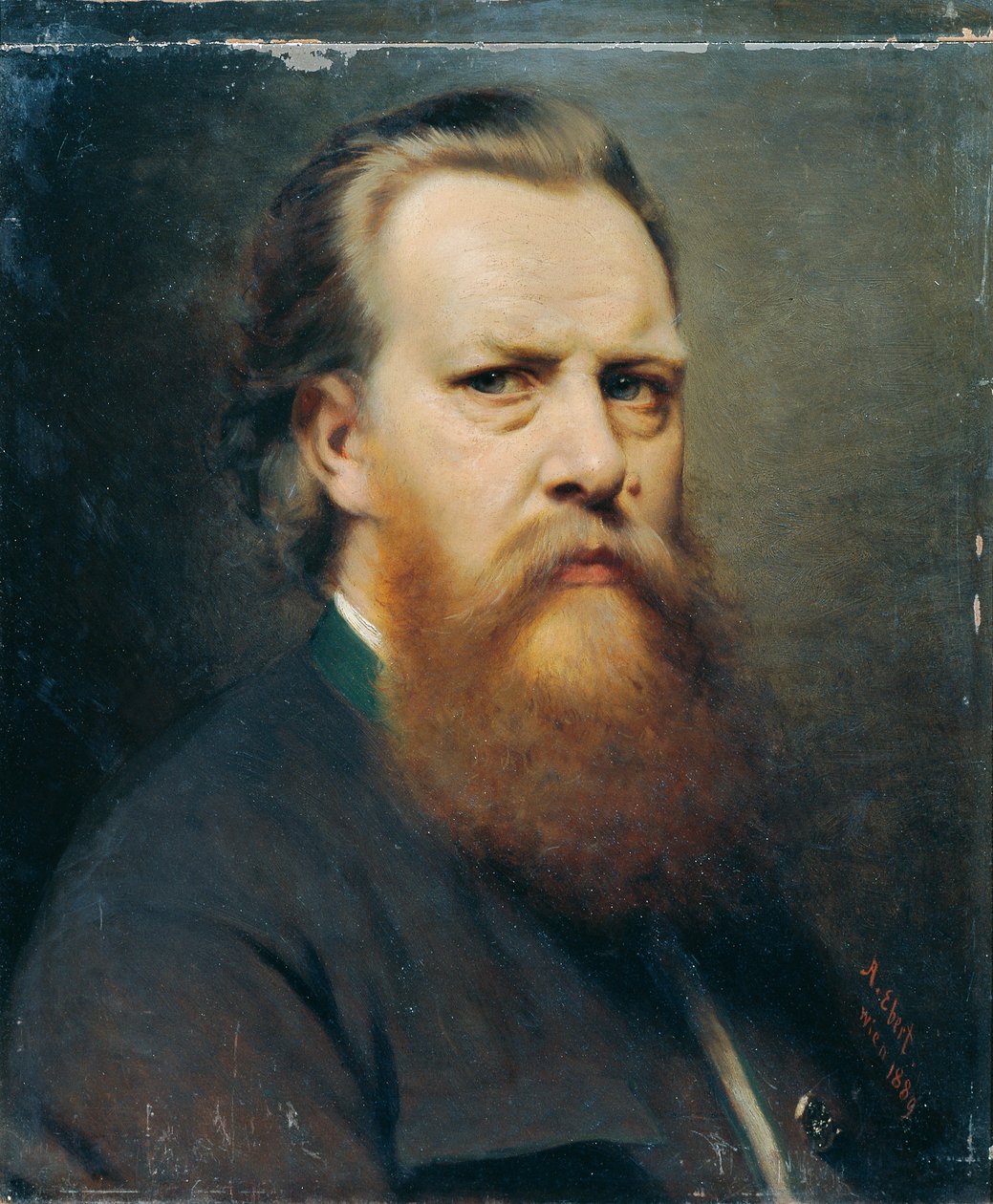 Auto-retrato de Anton Ebert