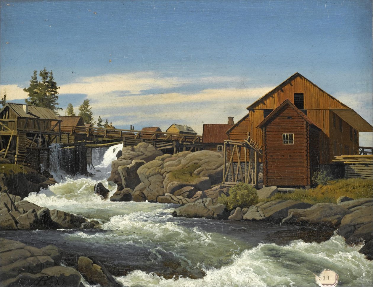 De Hønefoss de Anton Eduard Kieldrup