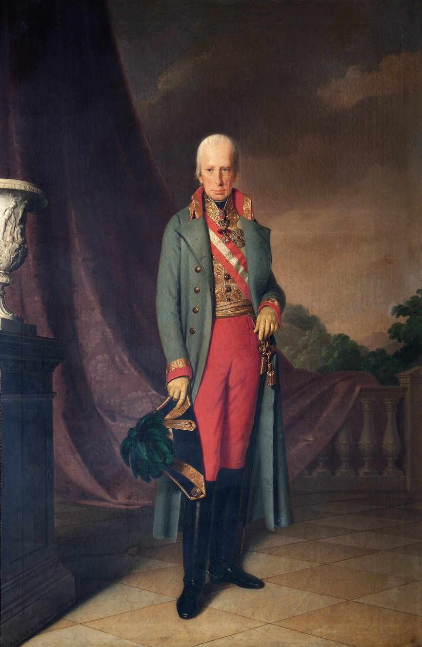 Francisco II, Imperador da Áustria de Anton Einsle