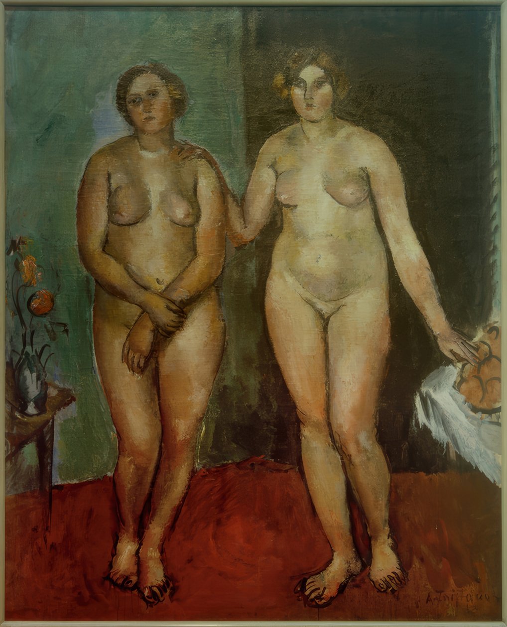 Dois nus femininos de Anton Faistauer