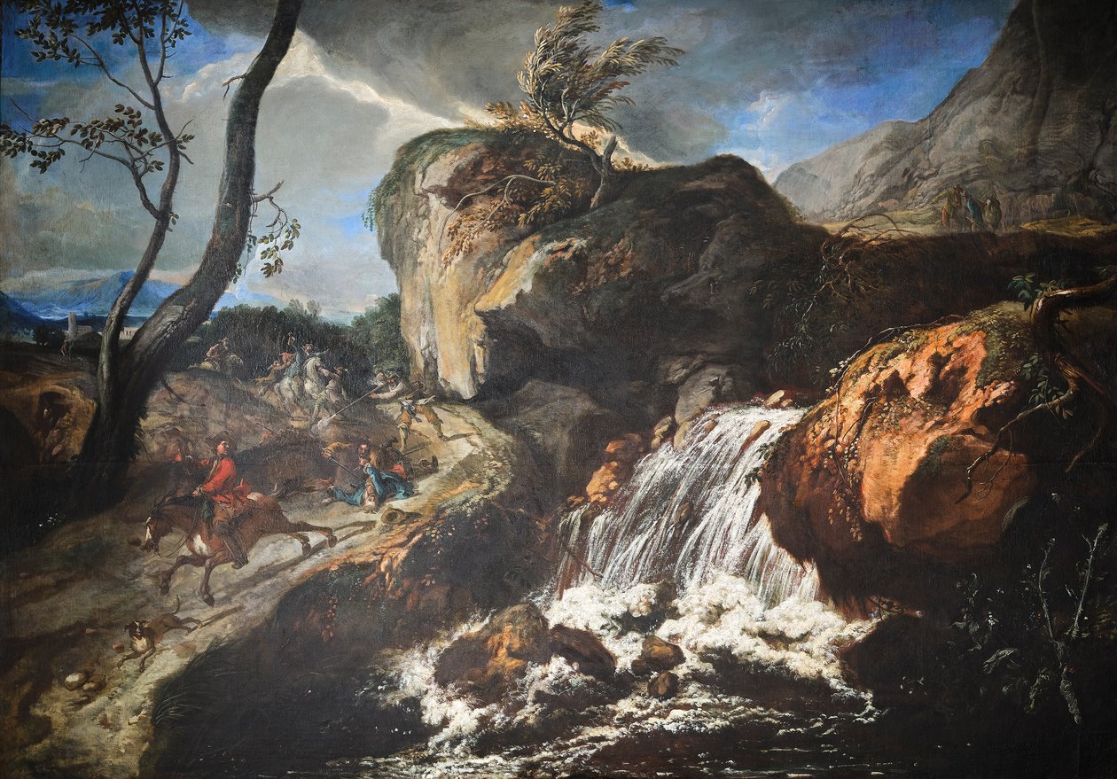 Paisagem com Raid de Anton Faistenberger