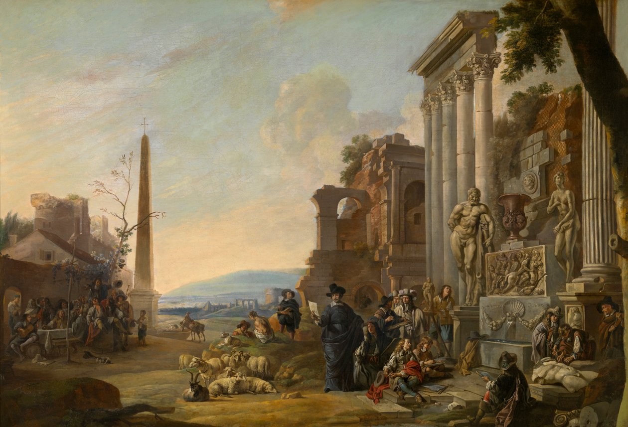 O Estudo da Arte em Roma de Anton Goubau