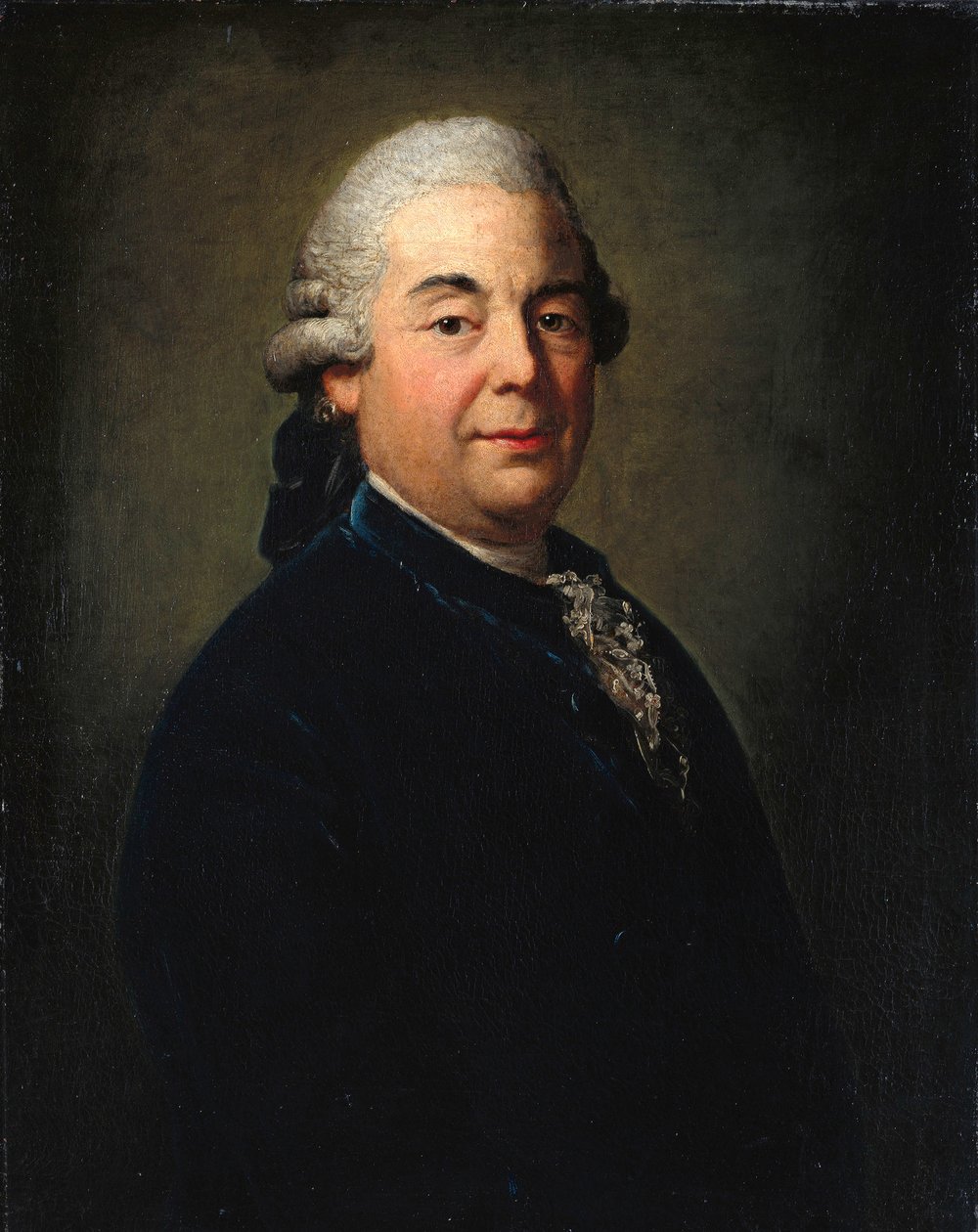 Retrato do presidente da Câmara de Bautzen, Gottlob August Hering de Anton Graff