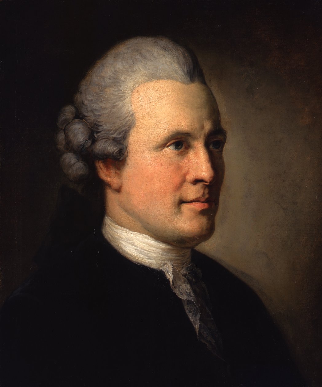 O médico e filósofo Johann Georg, cavaleiro de Zimmermann de Anton Graff