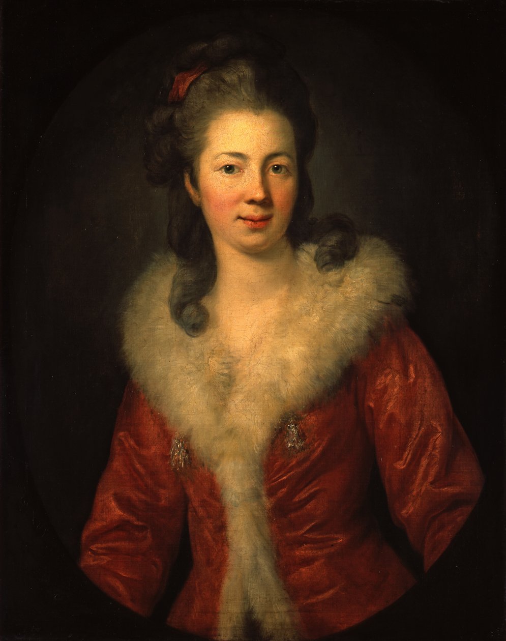 Senhora von Martens de Anton Graff