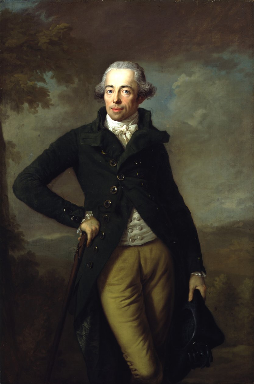 Henrique XIV Reuss Linha mais velha (1749-1799) de Anton Graff