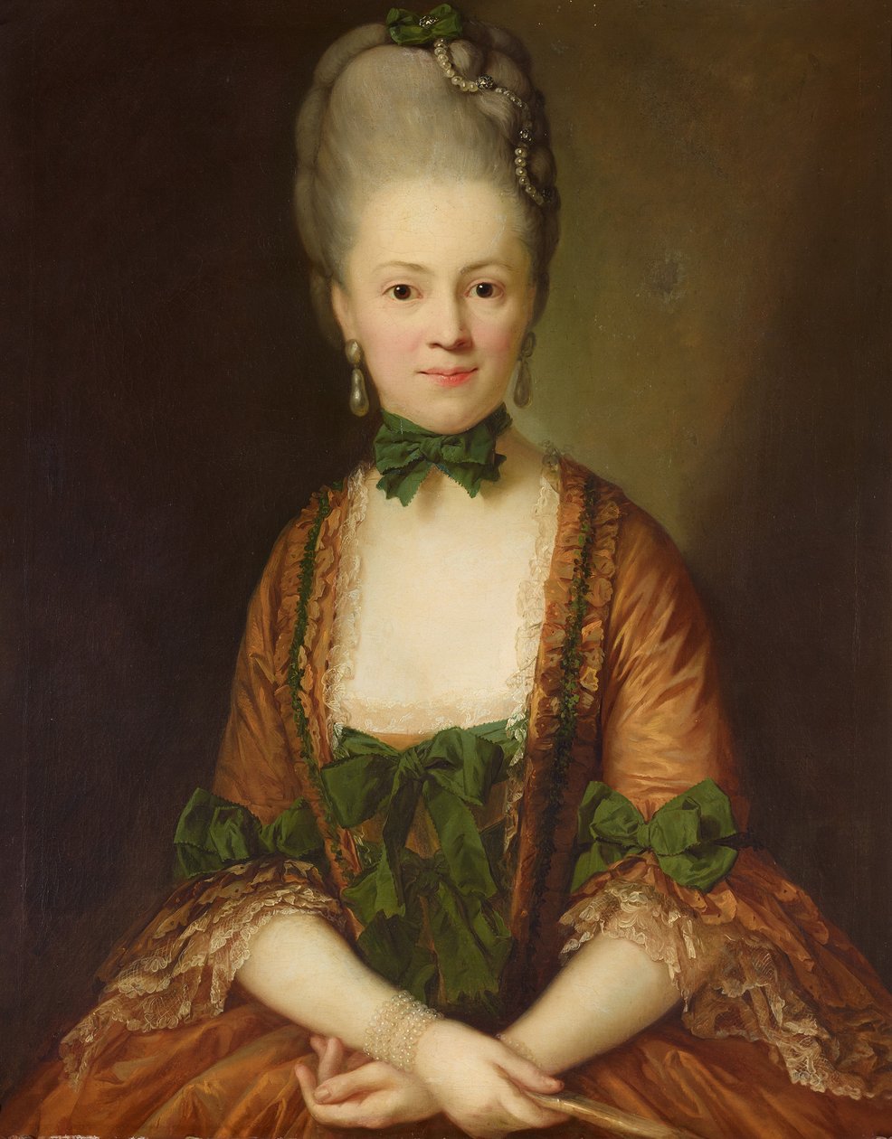 Retrato de Henriette von Carlowitz de Anton Graff