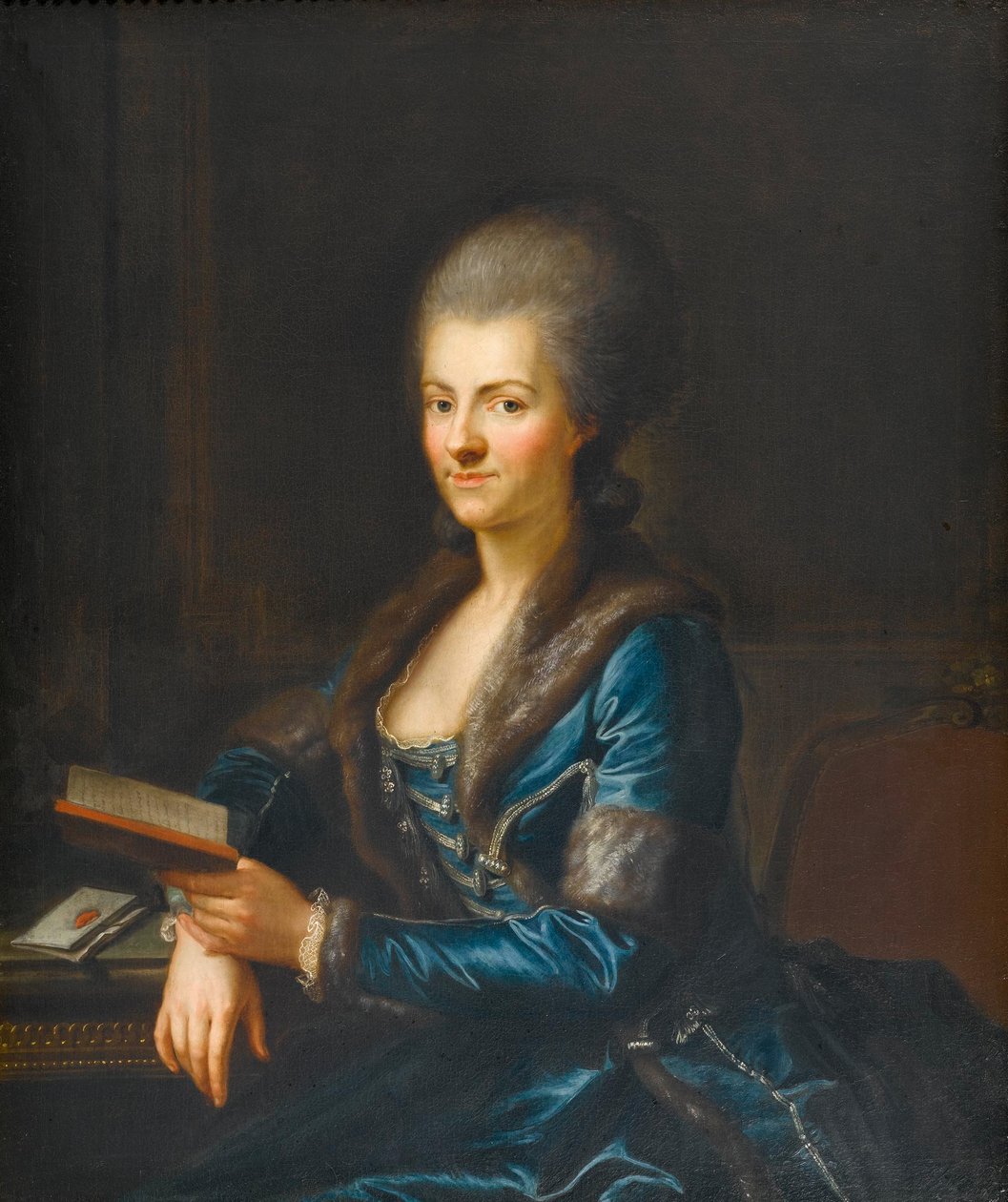 Retrato de Elisabeth Sulzer de Anton Graff