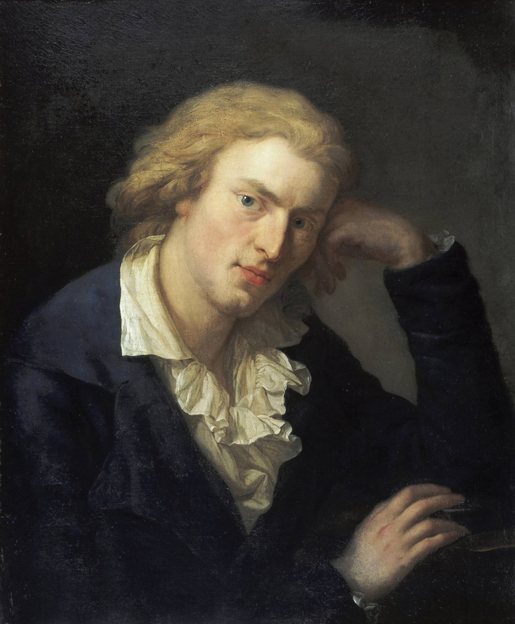Retrato de Friedrich von Schiller 1759-1805 de Anton Graff