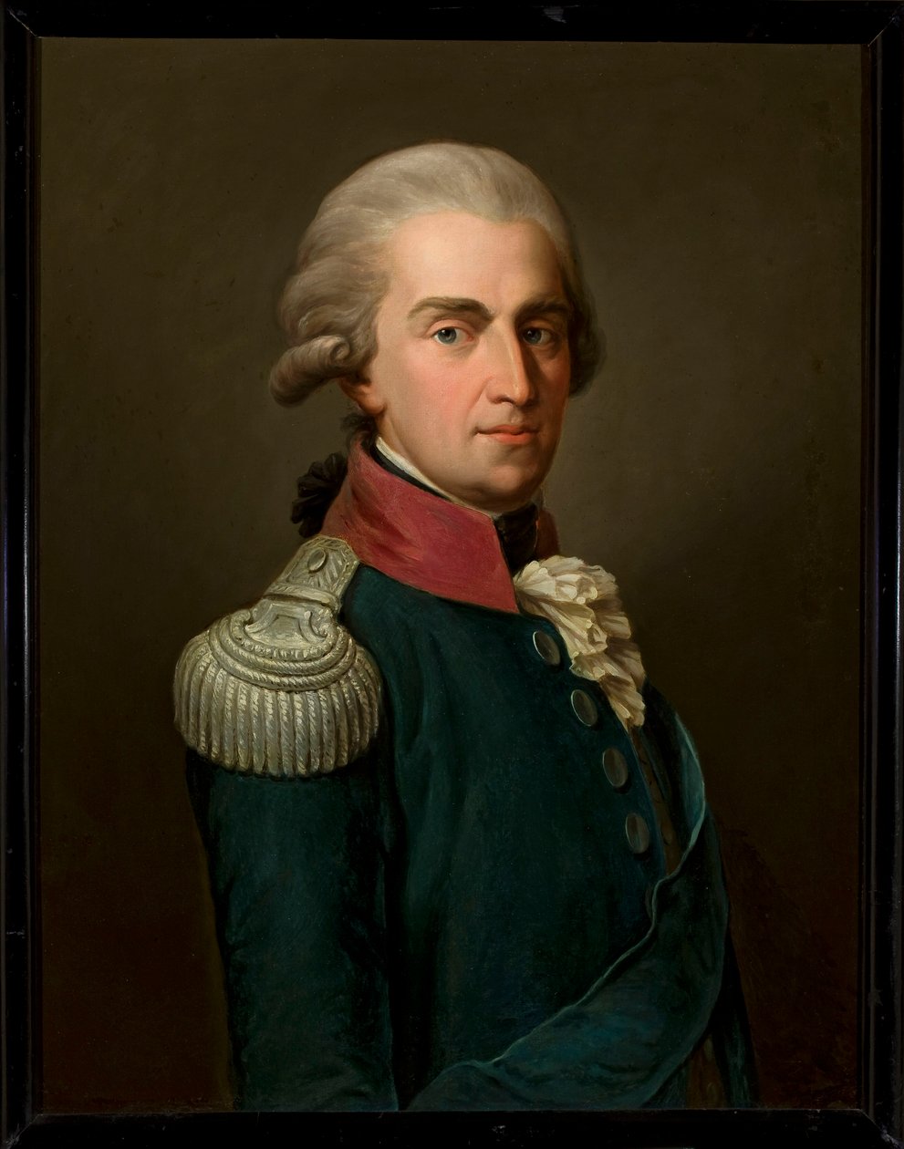 Retrato de Frederico Augusto, príncipe de Varsóvia de Anton Graff
