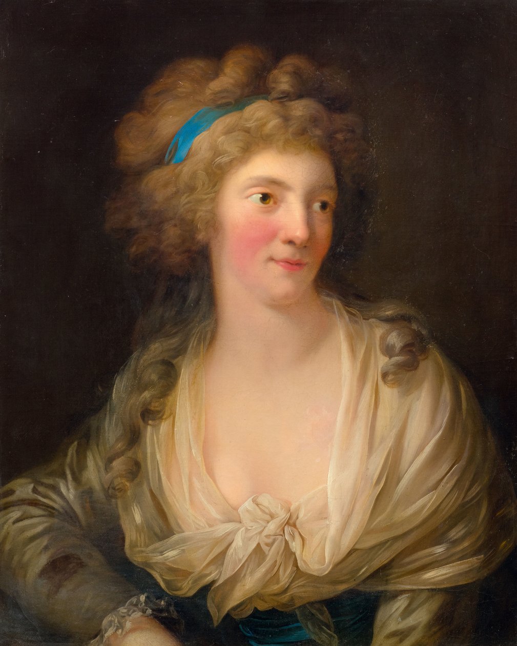 Princesa Frederica Charlotte da Prússia 1767-1820, Duquesa de York e Albany. de Anton Graff