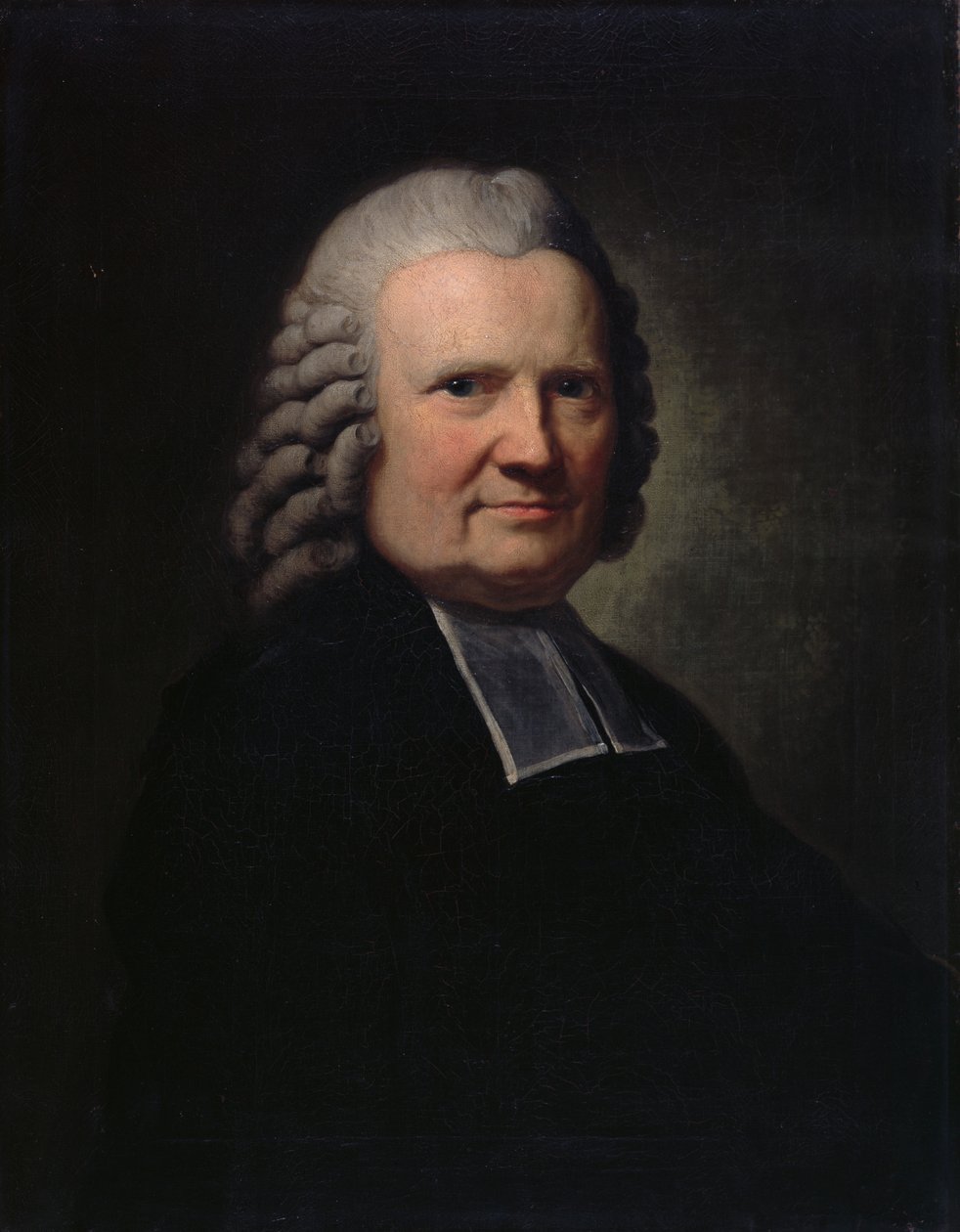 O Reitor Johann Joachim Spalding com o traje oficial de Anton Graff