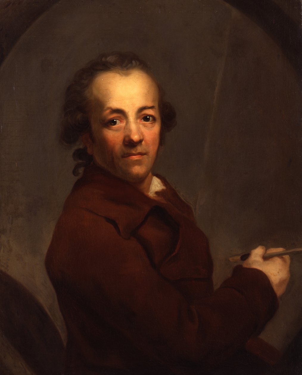 Autorretrato de Anton Graff