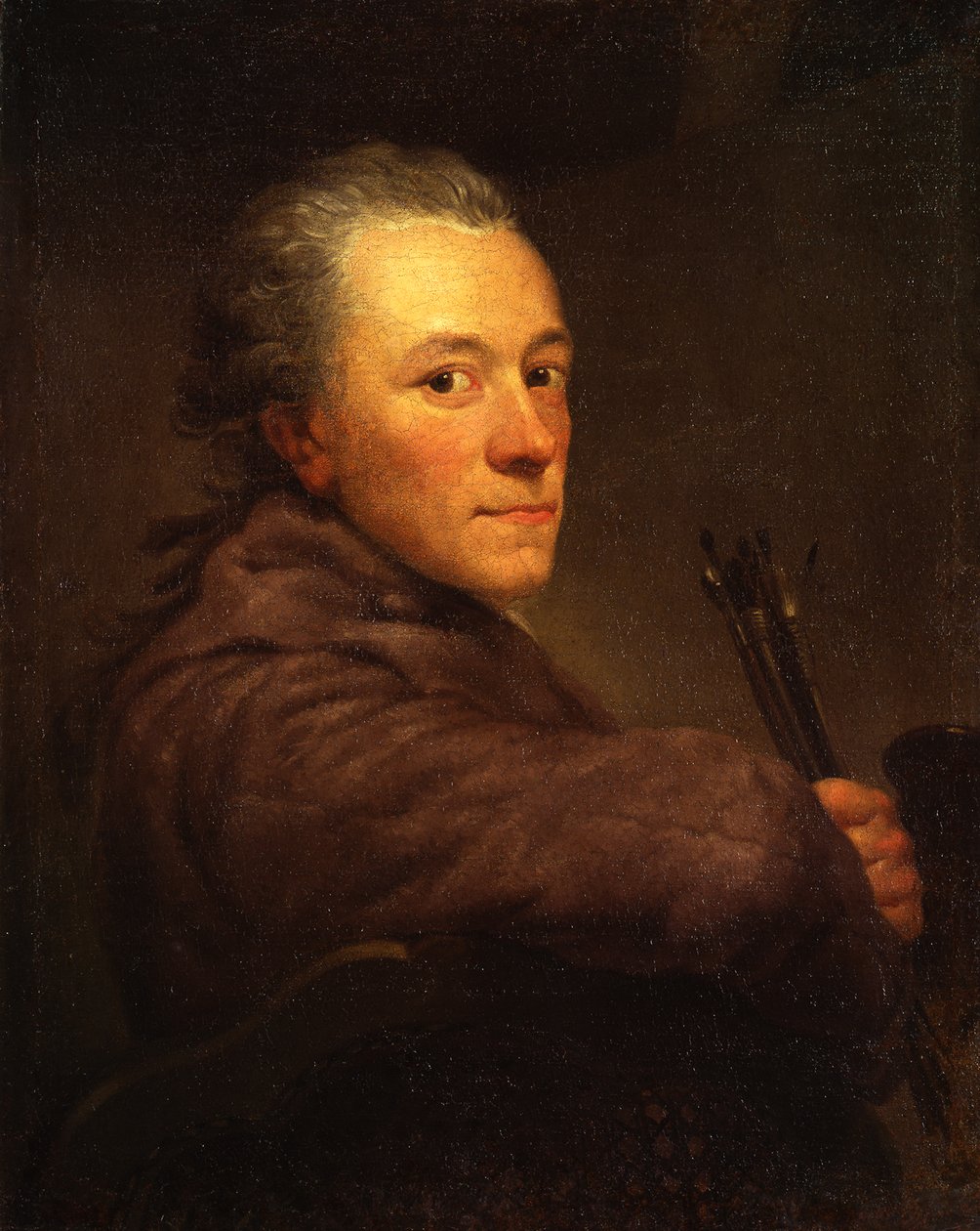 Autorretrato de Anton Graff
