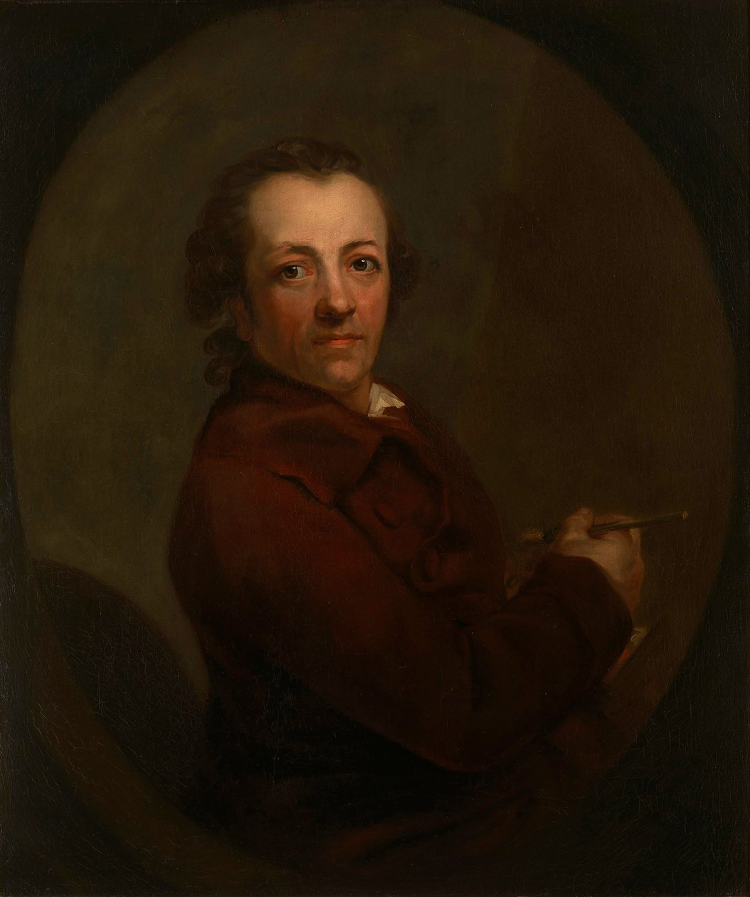 Autorretrato de Anton Graff
