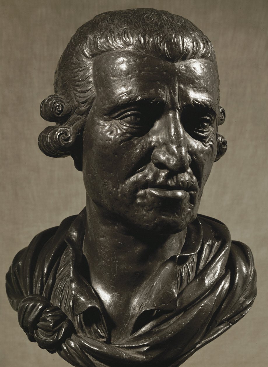 Joseph Haydn. Elenco de busto principal ... de Anton Grassi