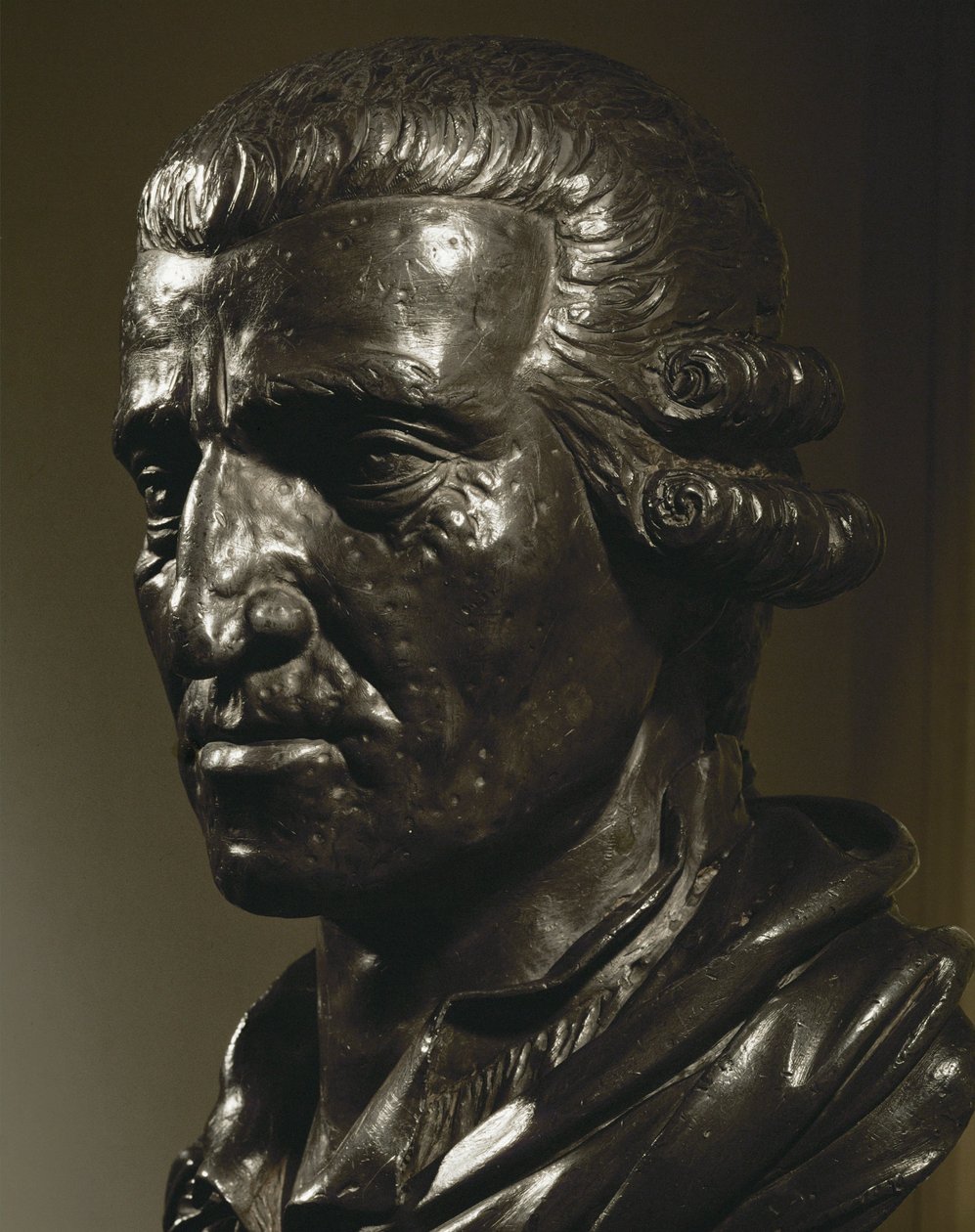 Joseph Haydn. Elenco de busto principal ... de Anton Grassi