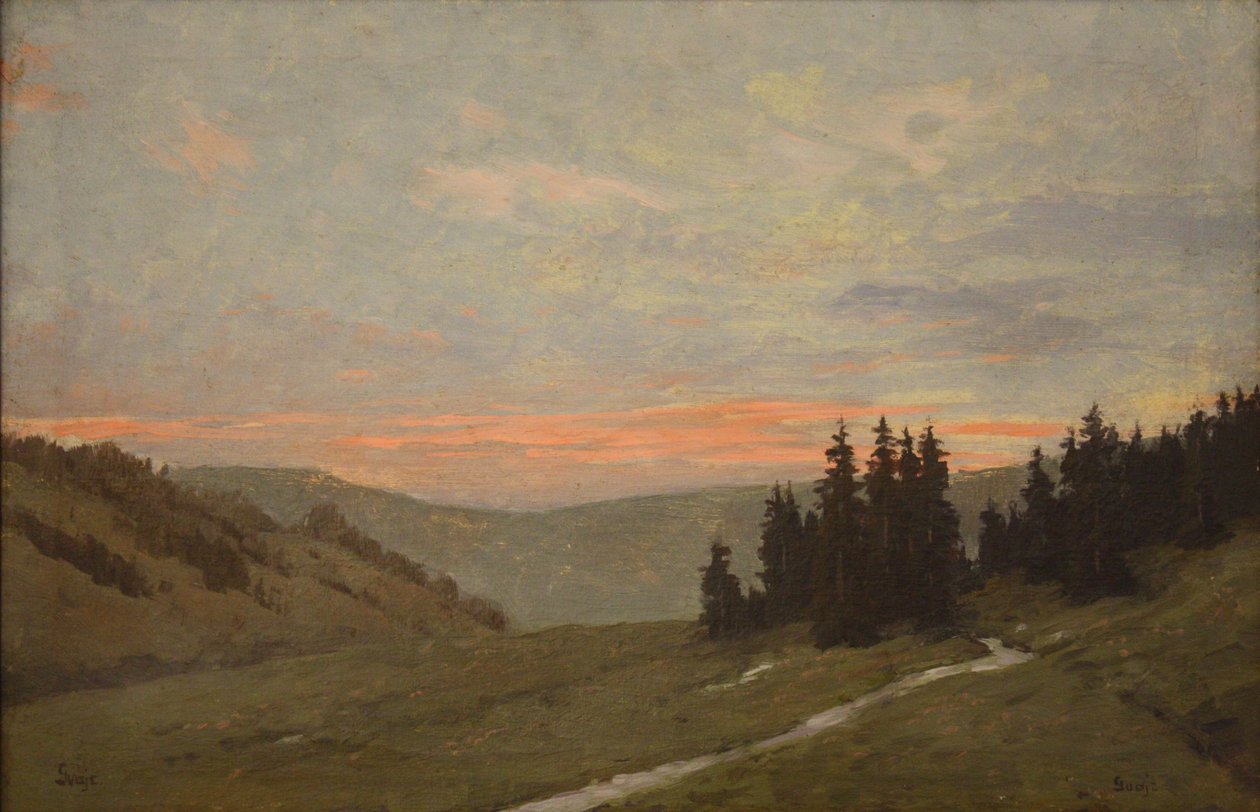 Esloveno: Manhã nas montanhas de Anton Gvajc