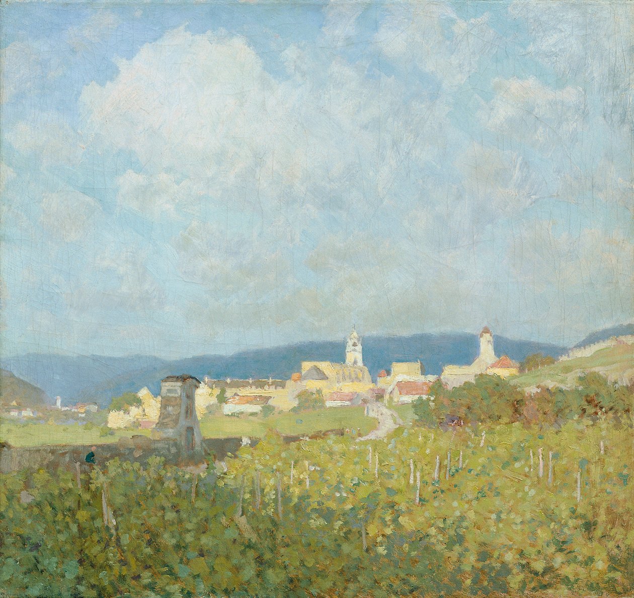Durnstein no Wachau de Anton Hans Karlinsky