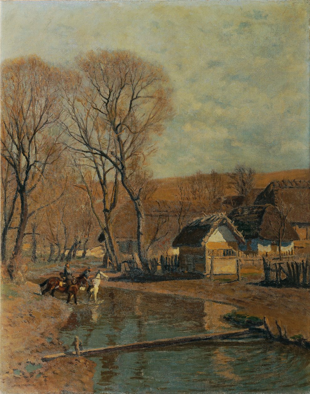Início da Primavera na Galiza Oriental de Anton Hans Karlinsky