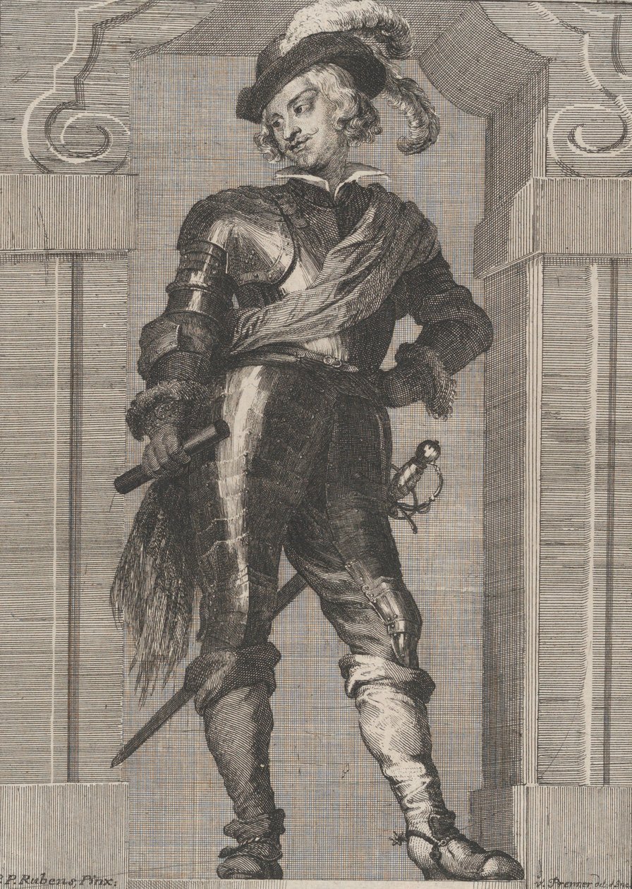 Retrato do Cardeal Infante Ferdinand da Áustria, 1728. de Anton Joseph von Prenner