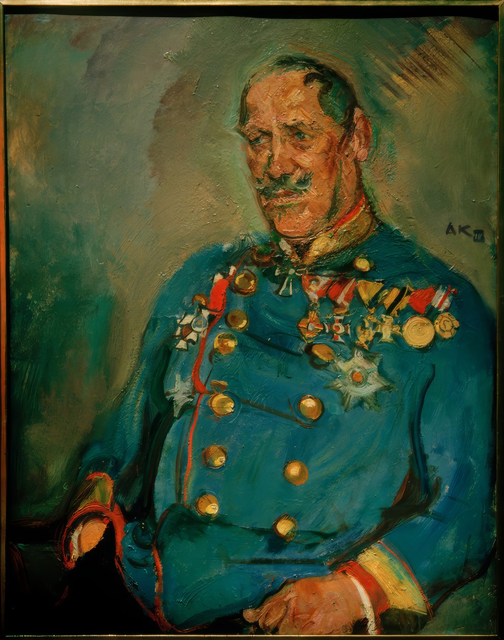 Retrato do General Seibt de Anton Kolig