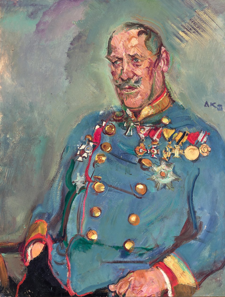 General Gottfried Seibt von Ringenhart de Anton Kolig