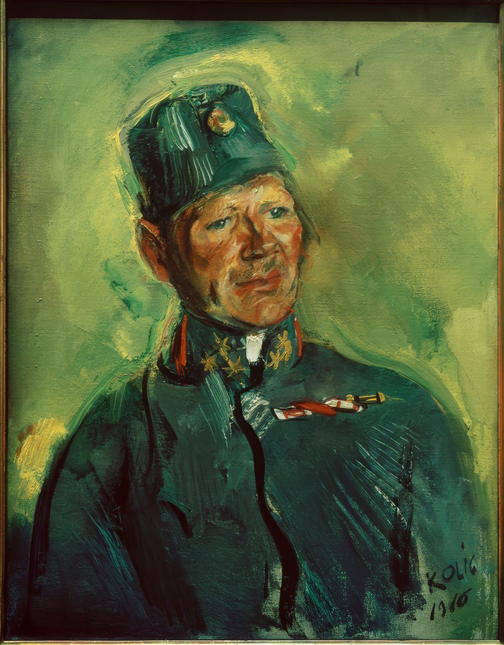 Hauptmann Boleslavski de Anton Kolig