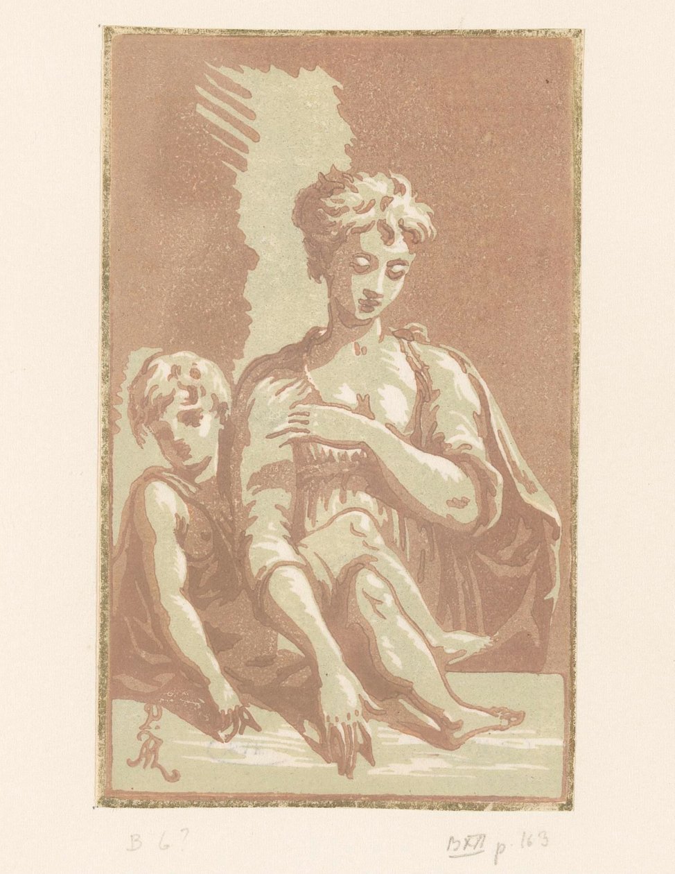 Maria com a Criança Cristo de Anton Maria I Zanetti