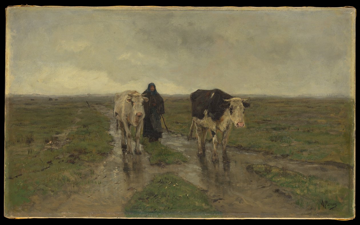 Mudança de pastagem de Anton Mauve