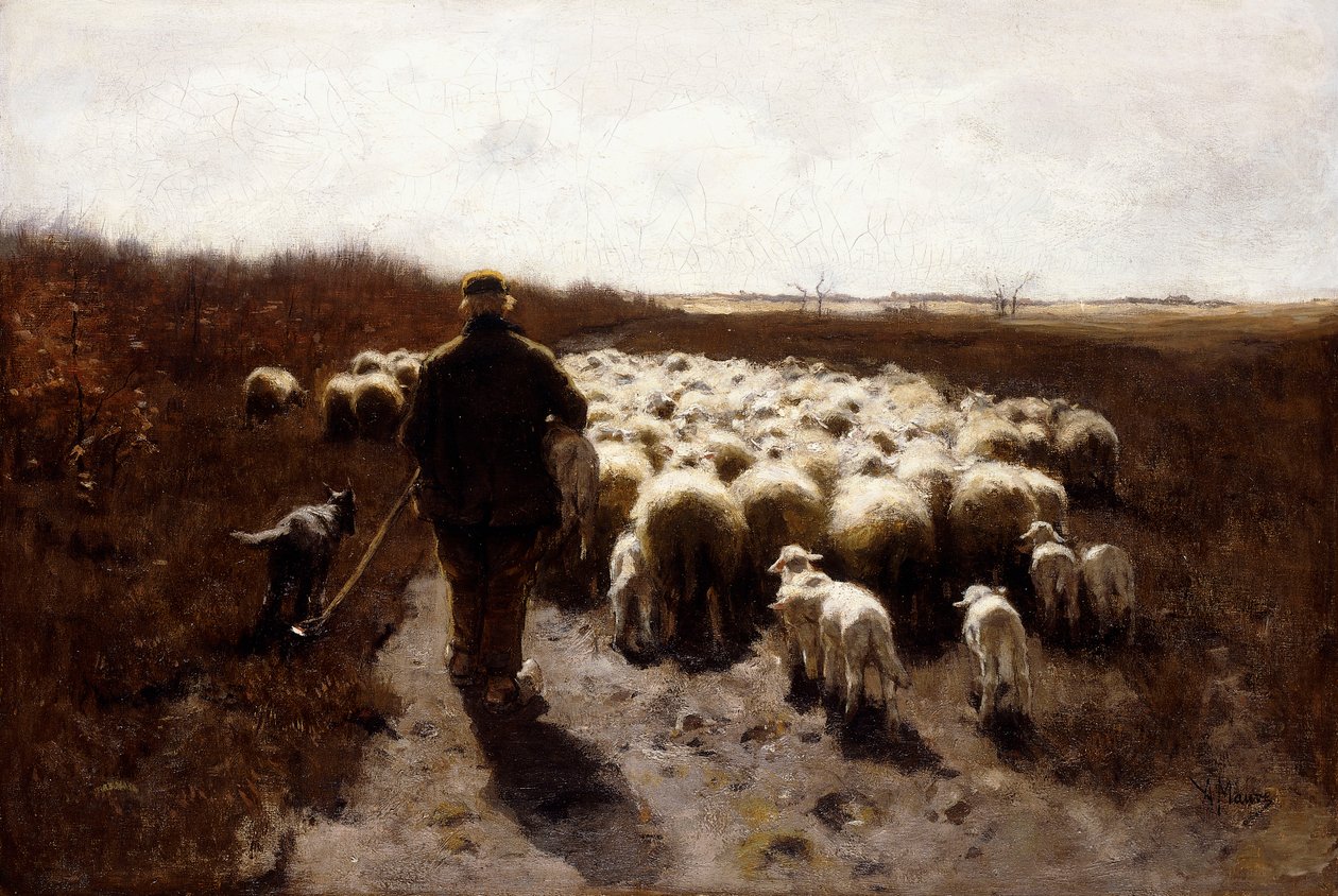 Retorno do rebanho, de Anton Mauve