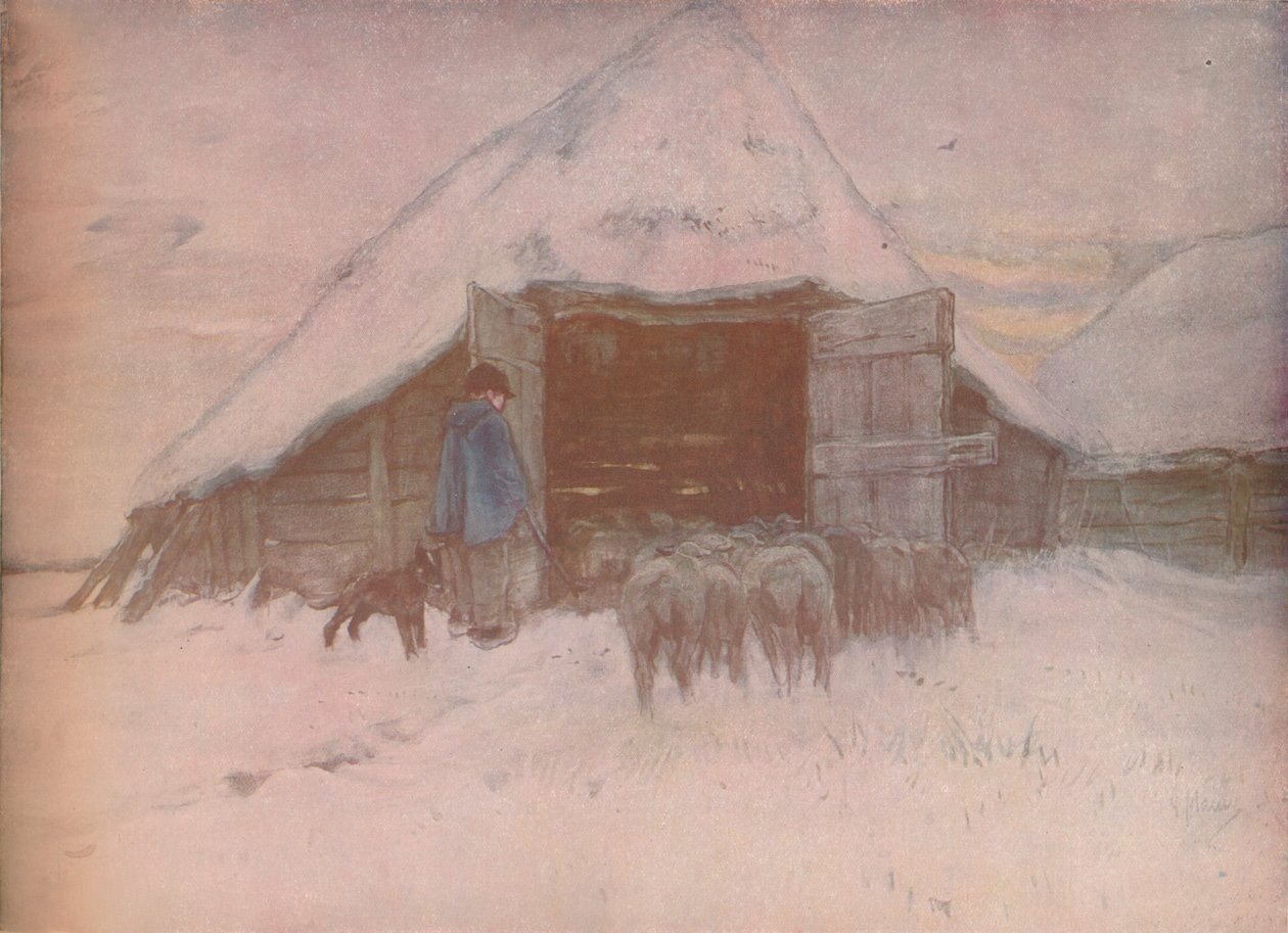 Inverno, c1870, 1918 de Anton Mauve