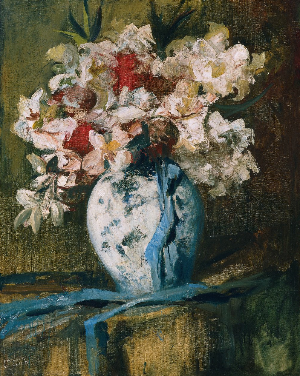 Bouquet de rosas de Anton Müller Wischin