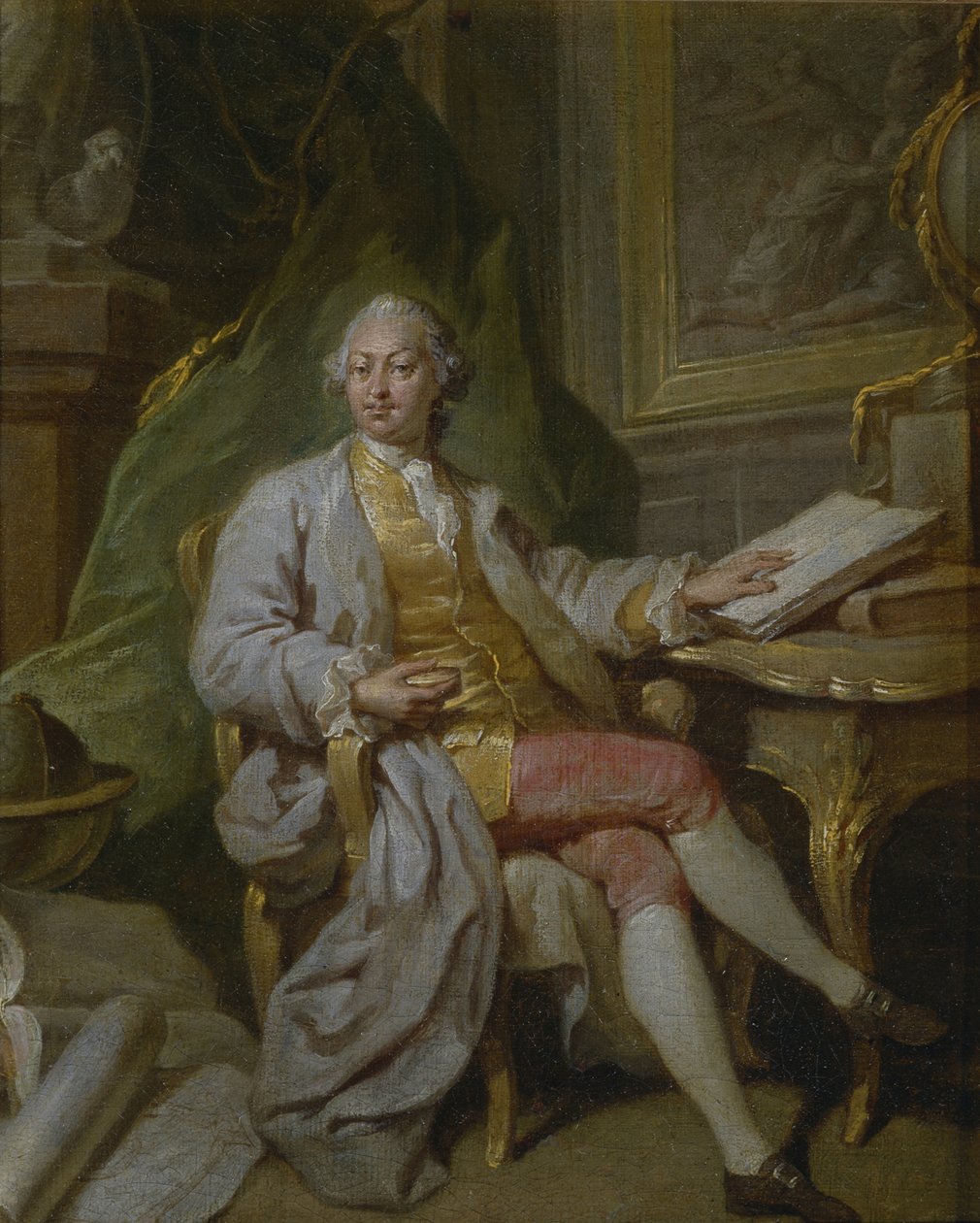 Retrato de L. Henninger, 1760 de Anton Pavlovich Losenko