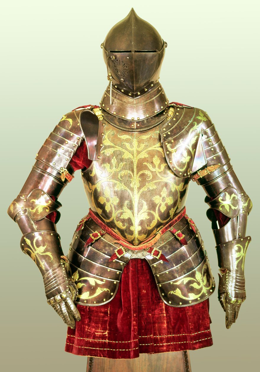 Armadura feita para Christian I de Anton Peffenhauser