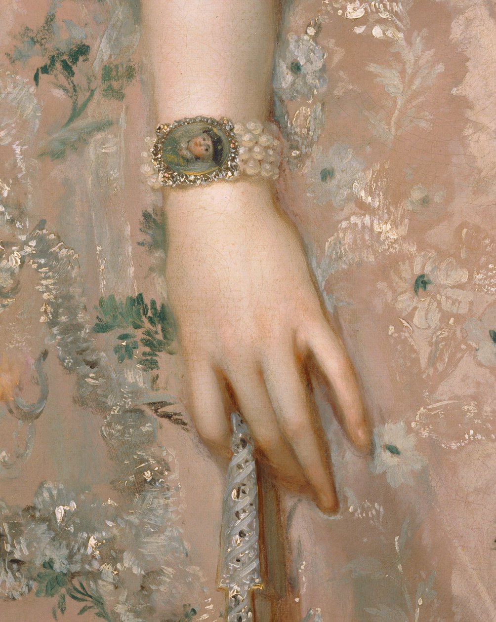 Marie-Louise de Parme, esposa do seu primo ... de Anton Raphael (attr. to) Mengs