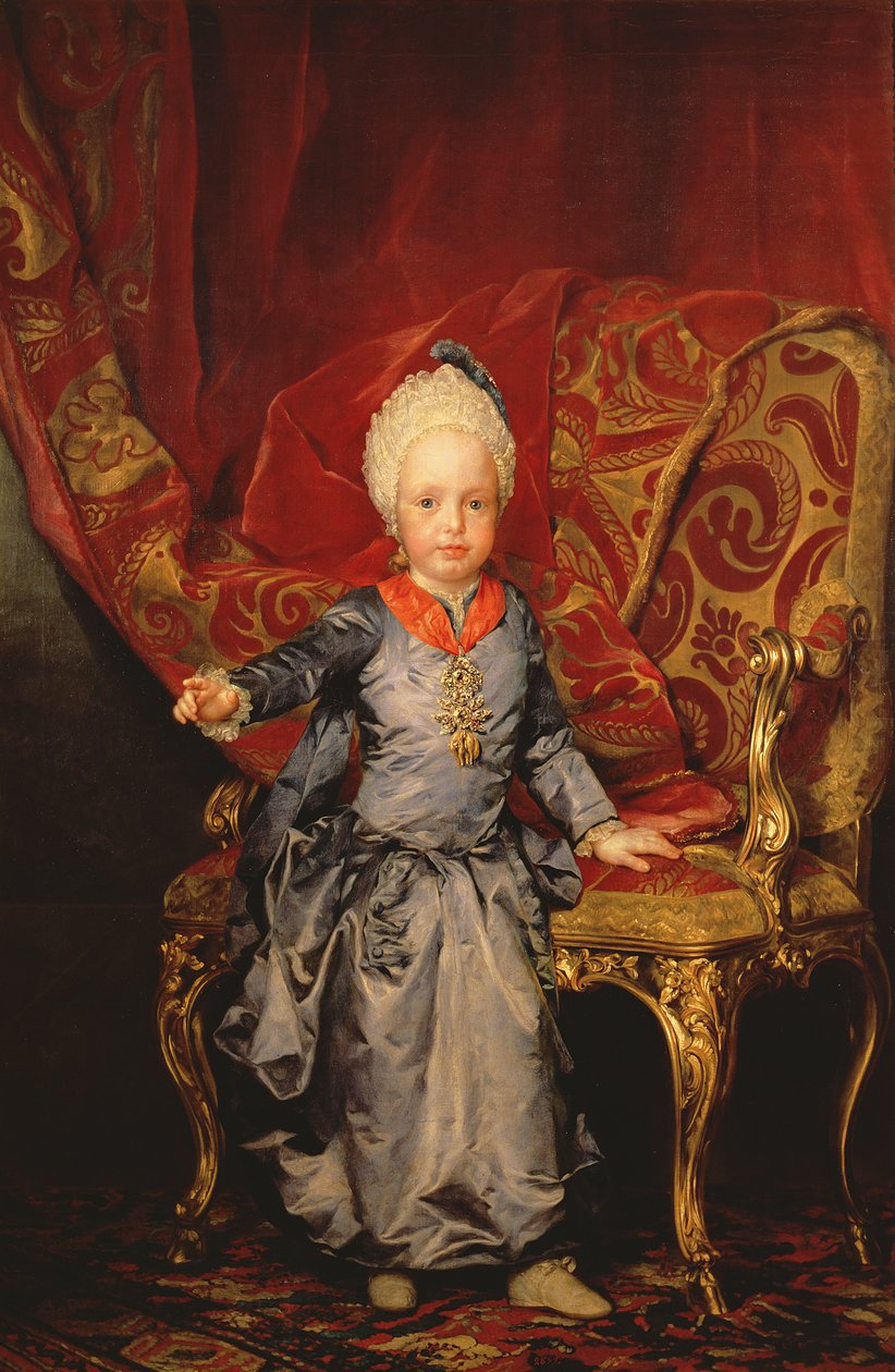 Arquiduque Francisco da Áustria de Anton Raphael Mengs