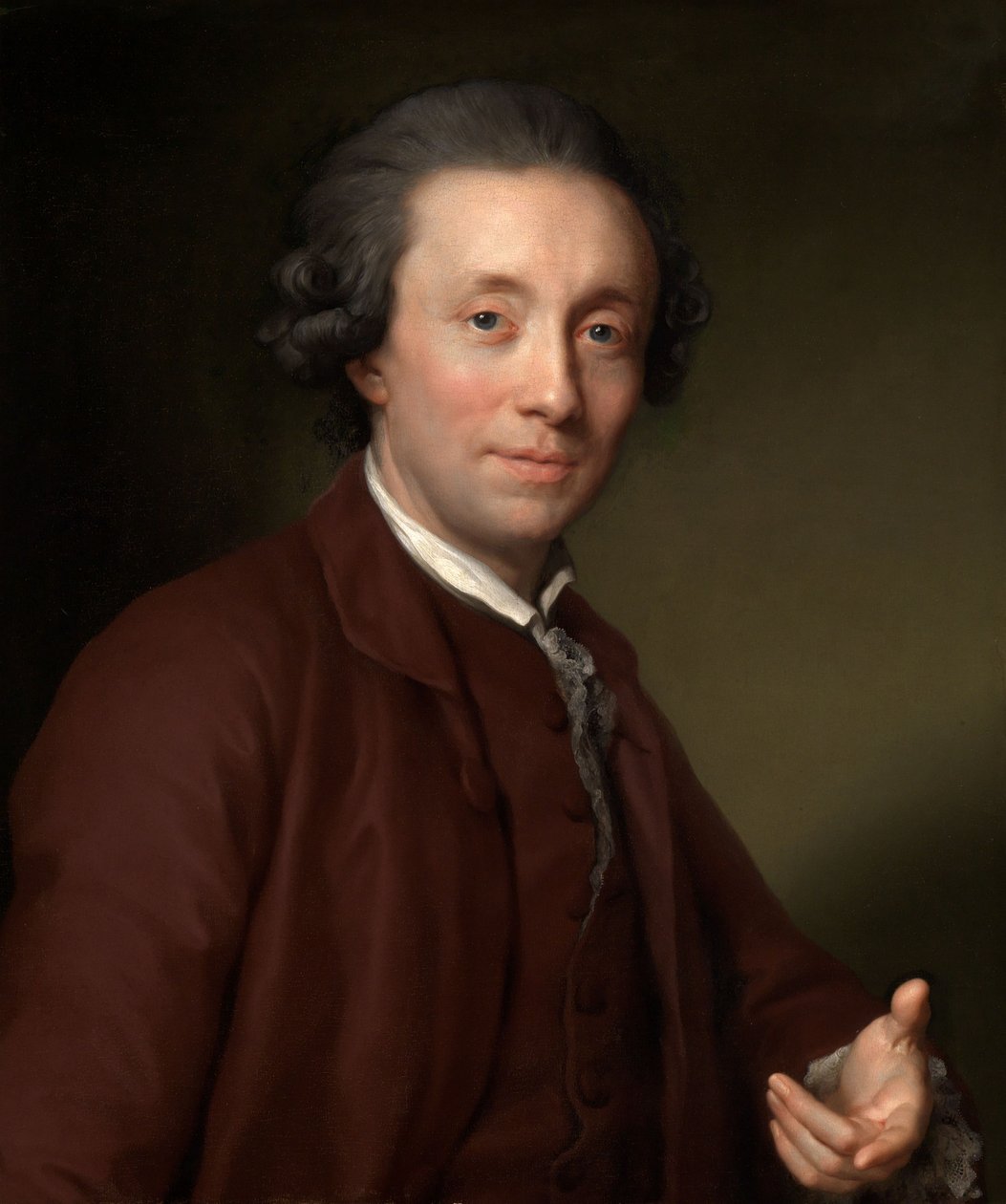 Retrato do Ministro de Estado, o Barão Wilhelm von Edelsheim de Anton Raphael Mengs