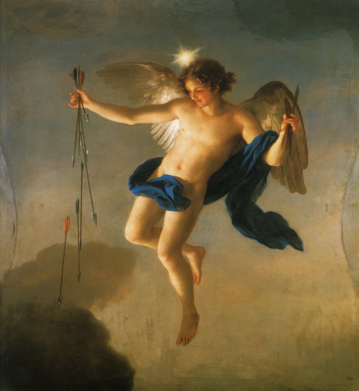 Hesperus como personificação do entardecer de Anton Raphael Mengs