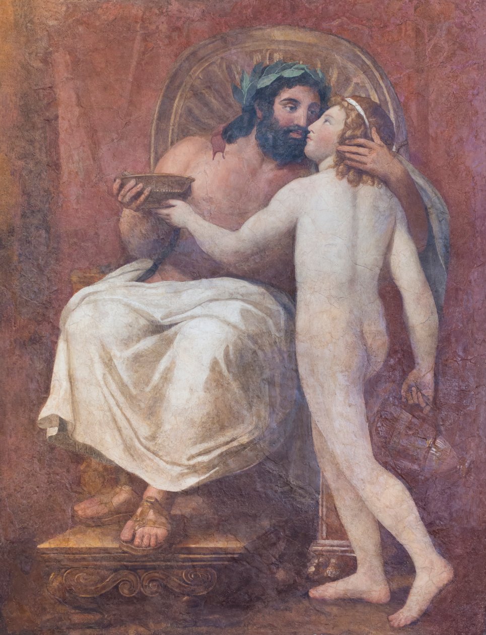 Júpiter e Ganímedes de Anton Raphael Mengs